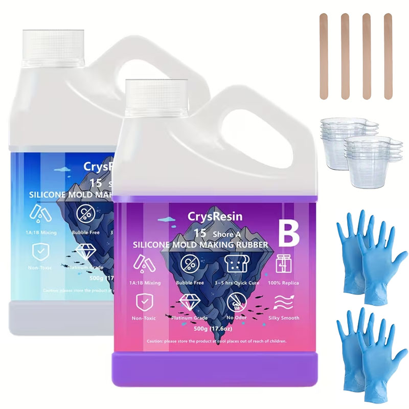 Candle Making Kit - 500ml 2 Botol Silikon Cair untuk