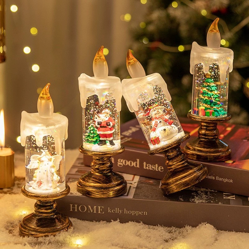 Candle Containers - 1 buah Lampu Hias Natal, Lilin