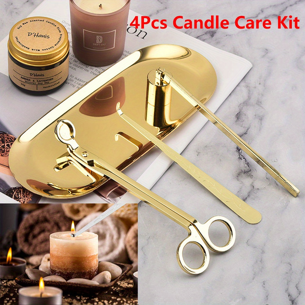 Candle Wick - 4 Buah/Set Kit Perawatan Lilin Mewah