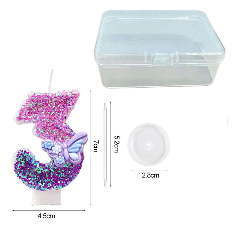 Lilin Ulang Tahun Digital Seri - Paraffin Wax ulasan dan harga