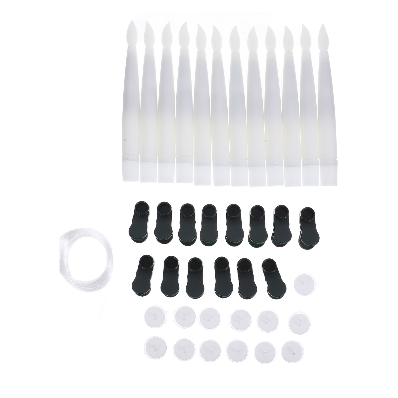 12 Set Lilin Dekoratif LED yan - Paraffin Wax ulasan dan harga