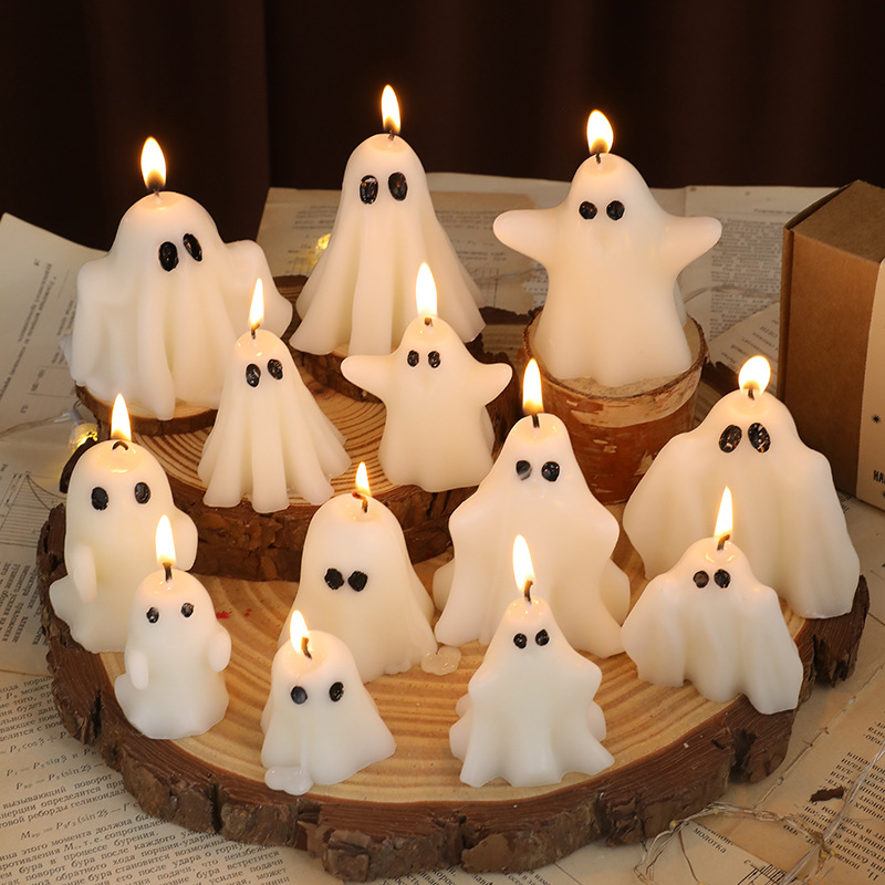 Kotak Hadiah Lilin Halloween,  - Candle Containers ulasan dan harga