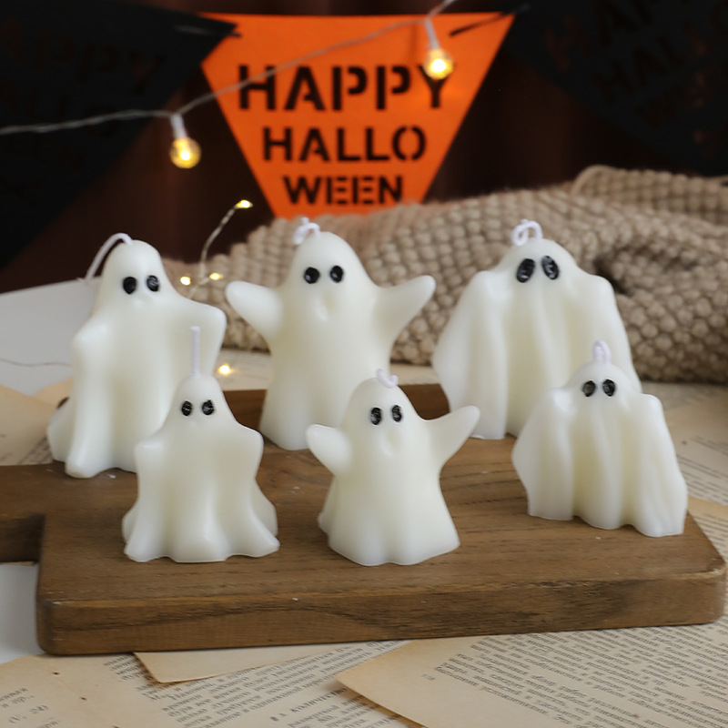 Kotak Hadiah Lilin Halloween,  - Candle Containers ulasan dan harga
