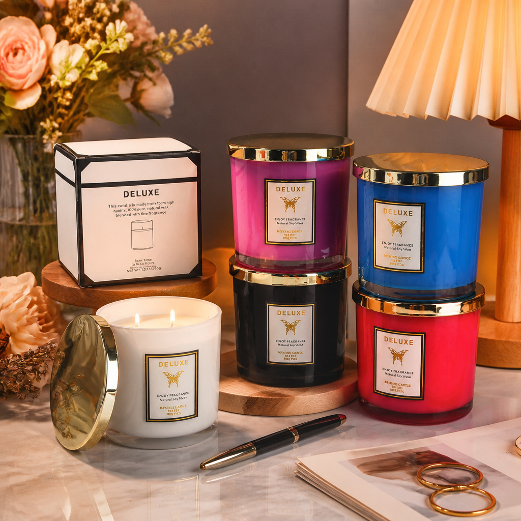 Lilin aromaterapi dengan wadah - Soy Wax ulasan dan harga