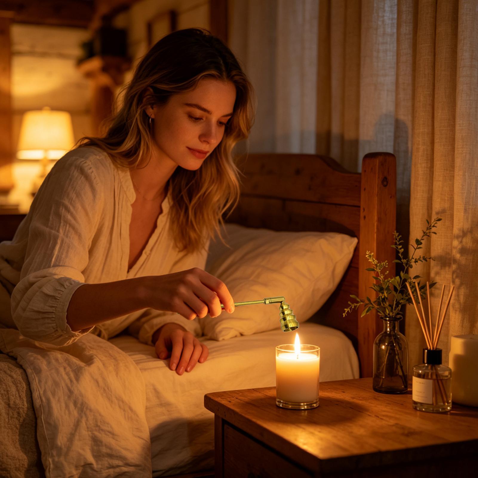Pemadam Api Lilin dengan Pegan - Candle Wick ulasan dan harga