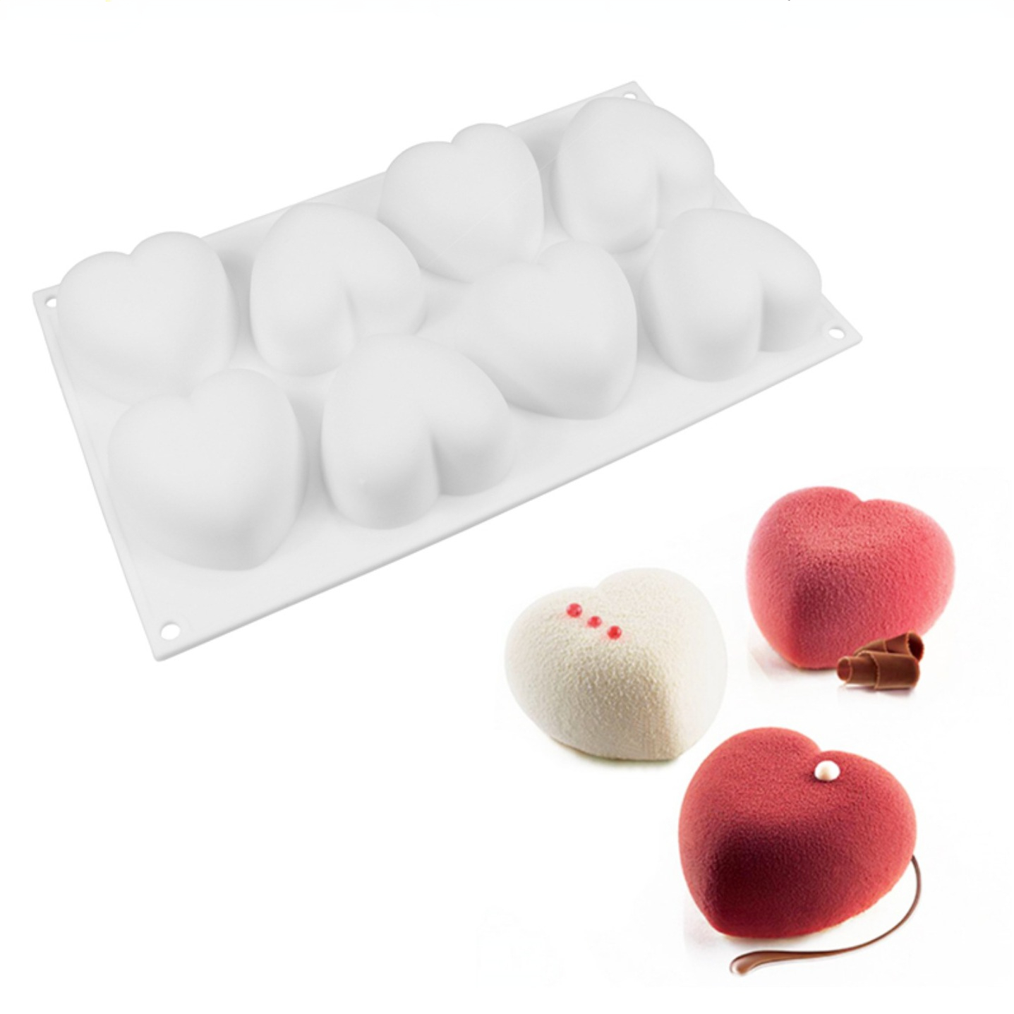 Love Heart cetakan sabun silik - Candle Making Kit ulasan dan harga