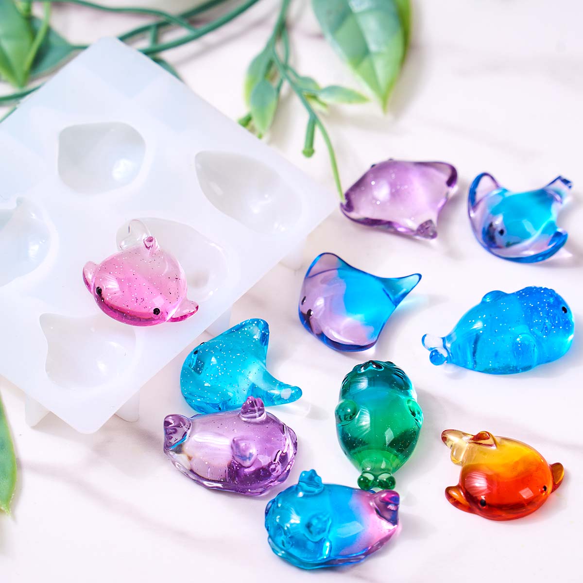 Cetakan Silikon Ikan Pari Kawa - Candle Molds ulasan dan harga