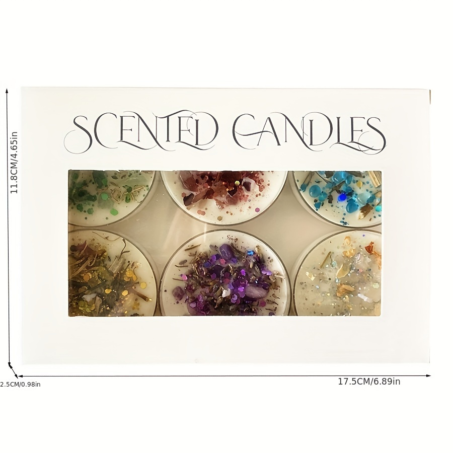 Set 6 lilin beraroma batu kris - Silk Candle ulasan dan harga