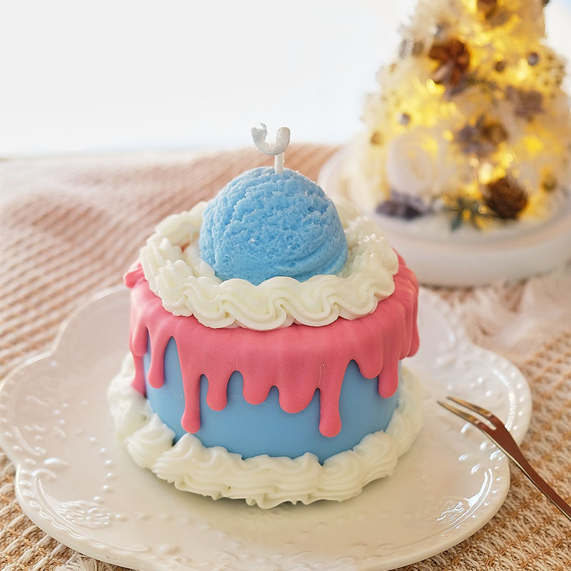 Lilin Aroma Bentuk Kue Lilin K - Soy Wax ulasan dan harga