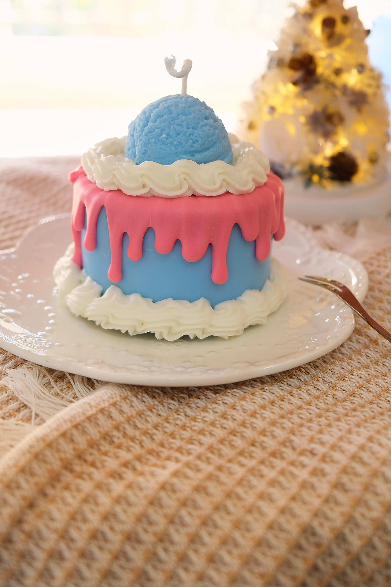 Lilin Aroma Bentuk Kue Lilin K - Soy Wax ulasan dan harga