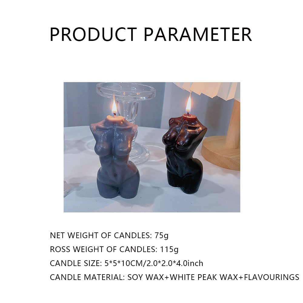 Lilin Aromaterapi Bentuk Tubuh - Soy Wax ulasan dan harga