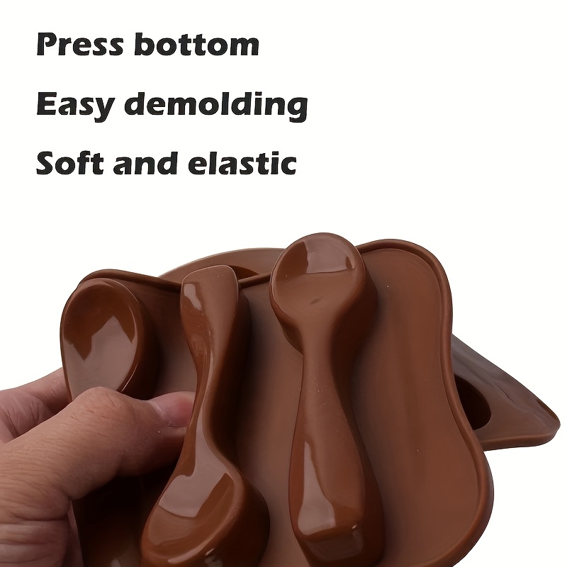 1 Buah Cetakan Silikon Sendok, - Candle Molds ulasan dan harga