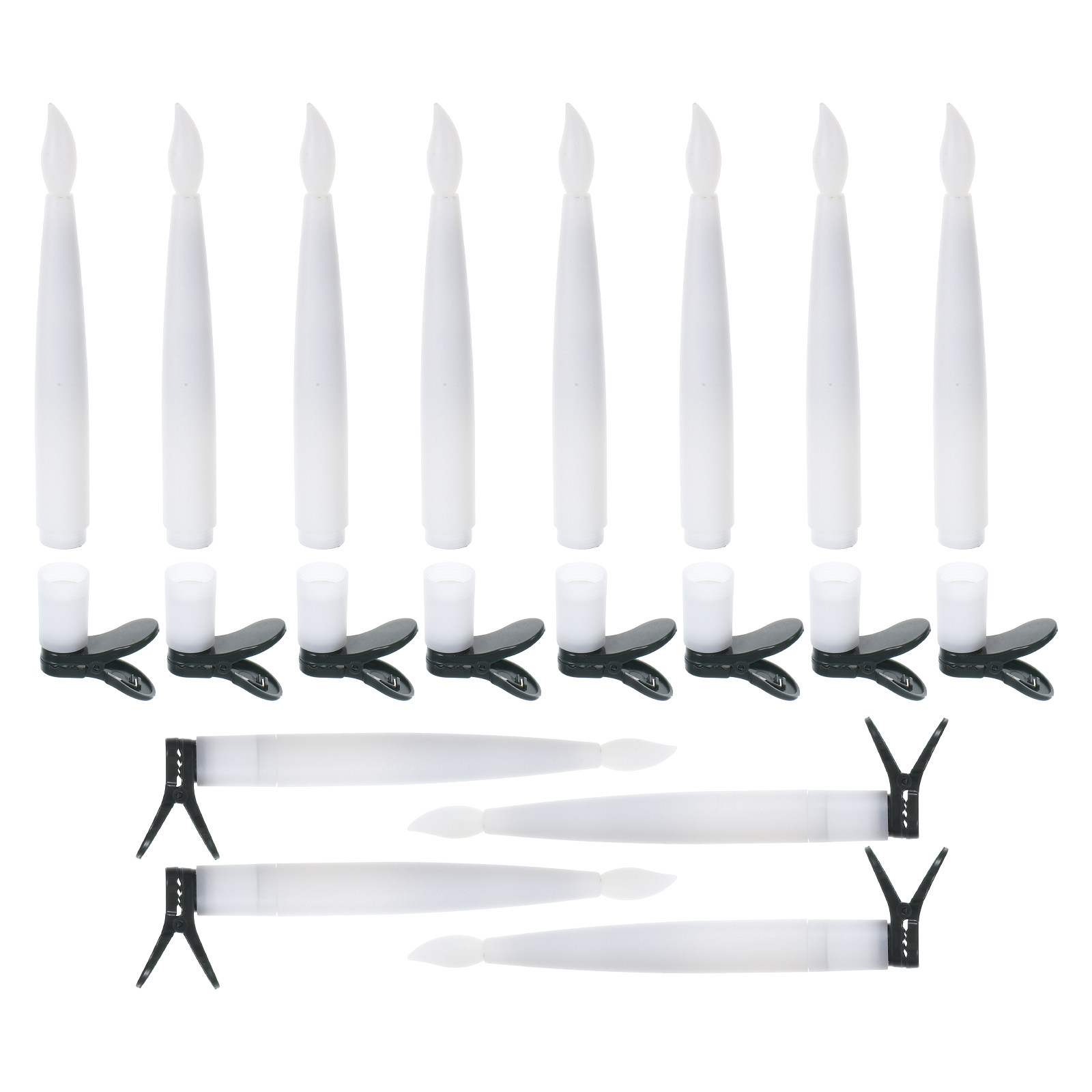 12 Set Lilin LED Pohon Natal,  - Paraffin Wax ulasan dan harga