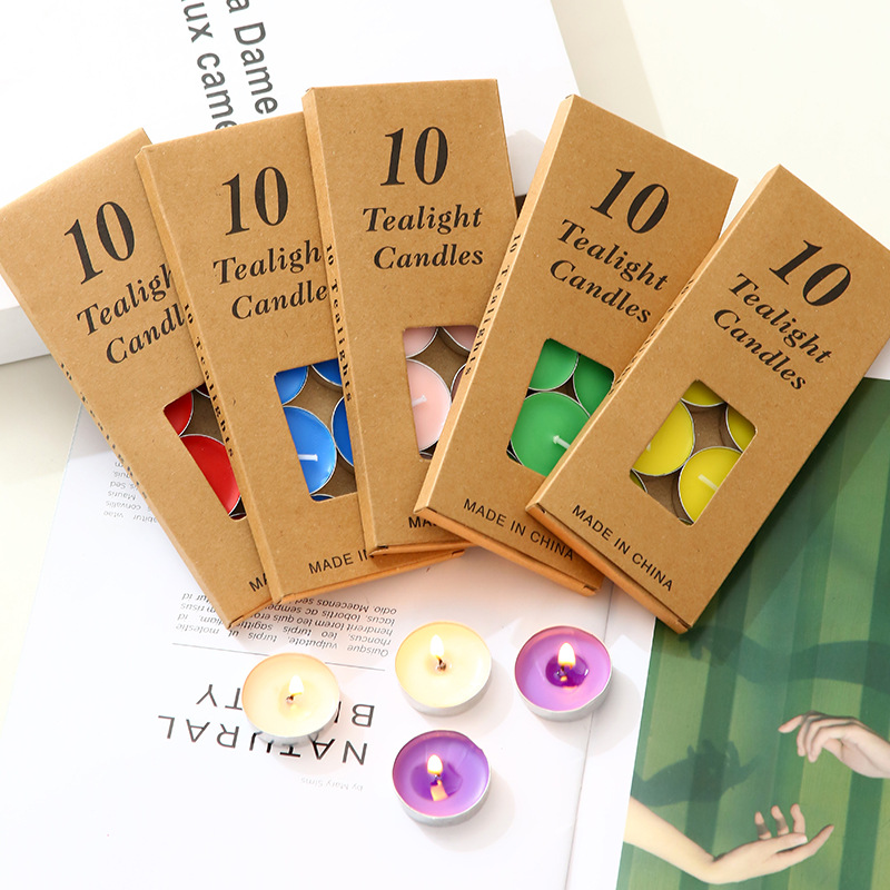 10 Buah/Kotak Lilin Bulat, Lil - Paraffin Wax ulasan dan harga