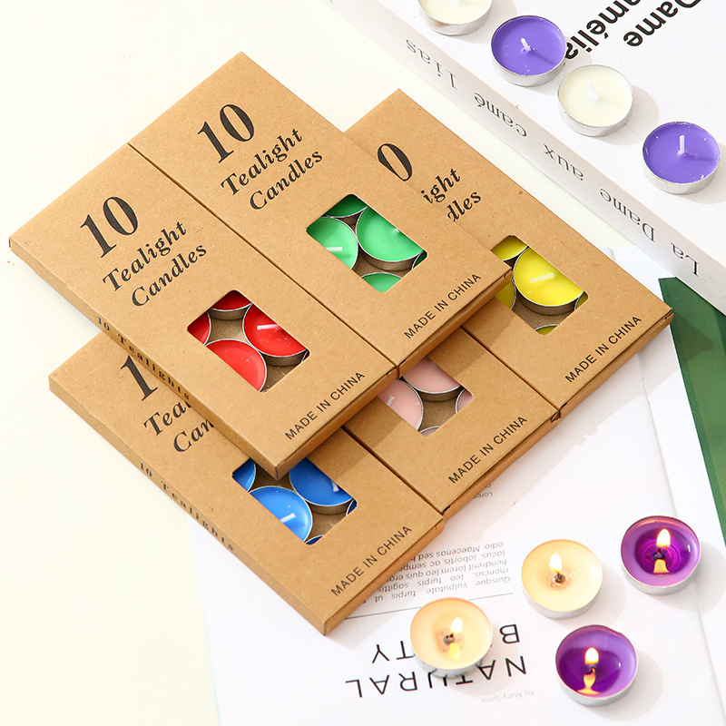 10 Buah/Kotak Lilin Bulat, Lil - Paraffin Wax ulasan dan harga
