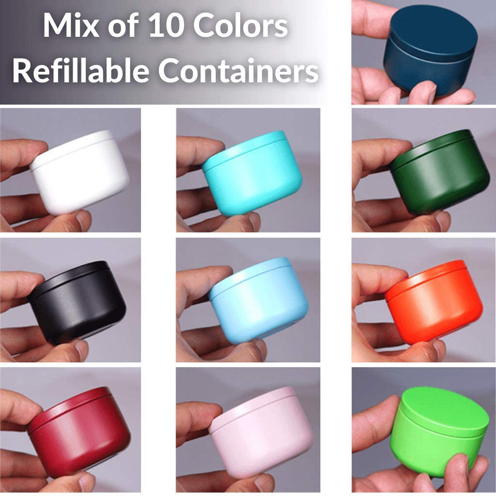 Kaleng Teh dengan Tutup Kedap  - Candle Containers ulasan dan harga