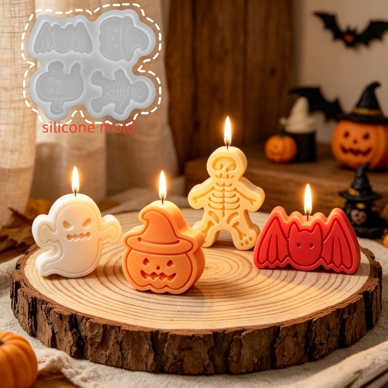 Set cetakan resin silikon 4 ro - Candle Molds ulasan dan harga
