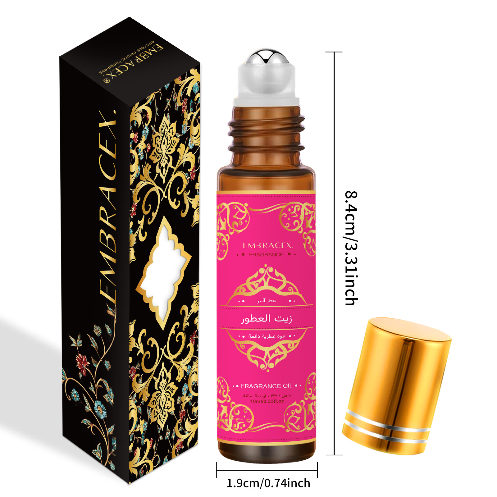 8PC/1PC 10ml Minyak Wangi Roll - Candle Fragrance ulasan dan harga